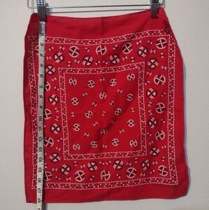 VTG red bandana, Circa 1950s hard to find 🐎